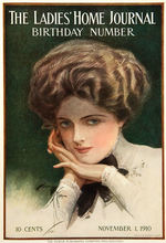“THE LADIES’ HOME JOURNAL” 1910 BOUND VOLUME PAIR.