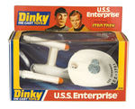 "STAR TREK USS ENTERPRISE/KLINGON BATTLE CRUISER" DINKY PAIR.