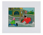 "FAT ALBERT AND THE COSBY KIDS" PRODUCTION ANIMATION CEL TRIO.