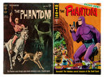 "THE PHANTOM" NEAR COMPLETE COMIC RUN ISSUES #1-74 FROM 1962-1977 LOT OF 72.
