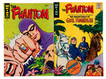 "THE PHANTOM" NEAR COMPLETE COMIC RUN ISSUES #1-74 FROM 1962-1977 LOT OF 72.