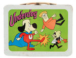 "UNDERDOG" METAL LUNCHBOX WITH THERMOS.