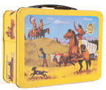 "PATHFINDER" WESTERN THEME LUNCHBOX WITH THERMOS.