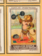 “NESTLE” CHOCOLATE COMPLETE SPANISH PICTURE CARD ALBUM.