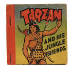 "TARZAN AND HIS JUNGLE FRIENDS" ICE CREAM PREMIUM BOOK.
