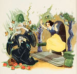 "COMPLETE STORY OF WALT DISNEY'S SNOW WHITE AND THE SEVEN DWARFS" DELUXE HARDCOVER WITH DJ.