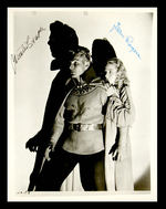 FLASH GORDON-BUSTER CRABBE/JEAN ROGERS AUTOGRAPHED PHOTO.