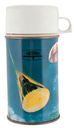 "LOST IN SPACE" METAL DOME LUNCHBOX WITH THERMOS.