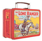 "THE LONE RANGER" ADCO METAL LUNCHBOX (RED BAND).