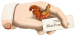 HANCOCK "THE NEXT PRESIDENT" 1880 FIGURAL REBUS CARD.