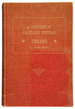 J. DOYLE DeWITT CLASSIC "A CENTURY OF BUTTONS 1789-1889" CAMPAIGN REFERENCE BOOK.