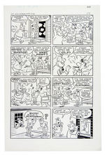 “SAD SACK AND THE SARGE” COMPLETE STORY ORIGINAL ART AND COLOR GUIDE.