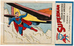 “SUPERMAN” PREMIUM BREAD CARD #1 COMPLETE WITH STAMP.