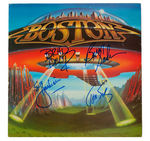 "BOSTON" BAND-SIGNED RECORD ALBUM.