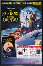 "THE NIGHTMARE BEFORE CHRISTMAS" A&W ROOT BEER PROMOTIONAL LOT.