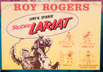 "ROY ROGERS JUMP'N SPINNIN' RODEO LARIAT" RARE LARGE STORE DISPLAY STANDEE.