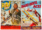 GROUP OF FIVE AVIATION PULPS INC. "RAF ACES" FIRST ISSUE.