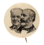 BARNUM & BAILEY FIRST VERSION OF FIRST EVER CIRCUS BUTTON.