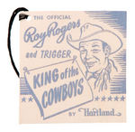 "ROY ROGERS 'KING OF THE COWBOYS' AND TRIGGER" FULL SIZE HARTLAND FIGURES BOXED.