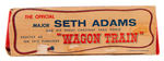 WAGON TRAIN/MAJOR SETH ADAMS FULL SIZE HARTLAND FIGURE BOXED.