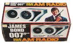 "JAMES BOND 007 – LOGO BOXED AM RADIO."