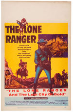 CLAYTON MOORE "THE LONE RANGER AND THE LOST CITY OF GOLD" PAIR WITH SIGNED DIALOGUE SCRIPT.