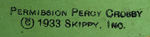 "SKIPPY XPRESS" WOOD WAGON WITH CELLULOID SKIPPY.
