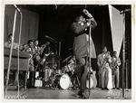 JAMES BROWN OVER-SIZED PHOTO LOT.