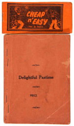 “CHEAP N’ EASY” SAMPLE 8-PAGER & “DELIGHTFUL PASTIME” 32 PAGER.
