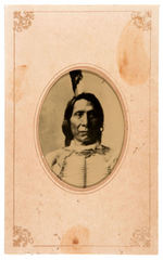 CHIEF RED CLOUD TINTYPE.