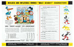 SEIBERLING RETAILERS CATALOGUE/SALES SHEETS FEATURING RARE DISNEY ITEMS.