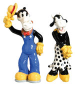 HORACE HORSECOLLAR AND CLARABELLE COW EXCEPTIONAL FIGURINES.