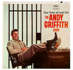 ANDY GRIFFITH SIGNED "SONGS, THEMES AND LAUGHS FROM THE ANDY GRIFFITH SHOW" RECORD ALBUM.