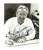 CHARLES SCHULZ SIGNED PHOTO.