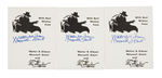 "THE SHADOW" BOOK LOT WITH THREE WALTER GIBSON-SIGNED BOOKPLATES.
