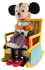 MICKEY MOUSE & MINNIE MOUSE LINE MAR WIND-UP PAIR.