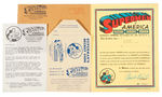 SUPERMAN "SUPERMEN OF AMERICA" 1960 COMPLETE MEMBERSHIP KIT.