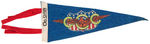 "CCC" ATTRACTIVE SMALL SIZE FELT PENNANT STAMPED "CO. 263."
