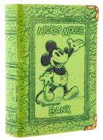 "MICKEY MOUSE BANK" ZELL BANK TRIO.