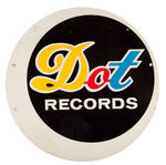 “DOT RECORDS” LARGE DISPLAY SIGN.