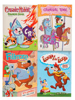 TV CARTOON CHARACTERS PUBLISHERS FILE COPY COLORING BOOKS AND PUZZLE.