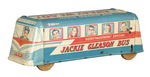 "HONEYMOONERS' SPECIAL JACKIE GLEASON BUS" TOY.