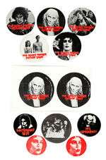 "THE ROCKY HORROR PICTURE SHOW" BUTTON COLLECTION