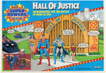 DC COMICS "SUPER POWERS COLLECTION - HALL OF JUSTICE" FACTORY-SEALED PLAYSET.