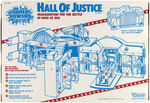 DC COMICS "SUPER POWERS COLLECTION - HALL OF JUSTICE" FACTORY-SEALED PLAYSET.
