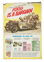 "KELLOGG'S CORN FLAKES" CEREAL BOX WITH BEVERLY HILLBILLIES BACK.