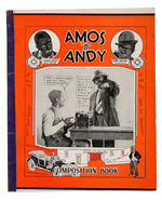"AMOS 'N' ANDY" COMPOSITION BOOK.