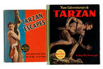 “NEW ADVENTURES OF TARZAN/TARZAN ESCAPES” MOVIE EDITION BLB PAIR.