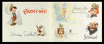 DISNEY STUDIO CHRISTMAS CARD FOR 1939.