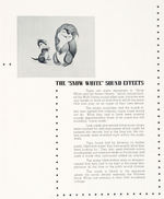 "SNOW WHITE AND THE SEVEN DWARFS" DECEMBER 21, 1937 WORLD PREMIER MOVIE PROGRAM.